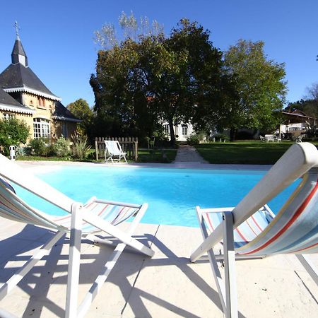 Maison D'Hotes Lassaubatju Hontanx Bagian luar foto