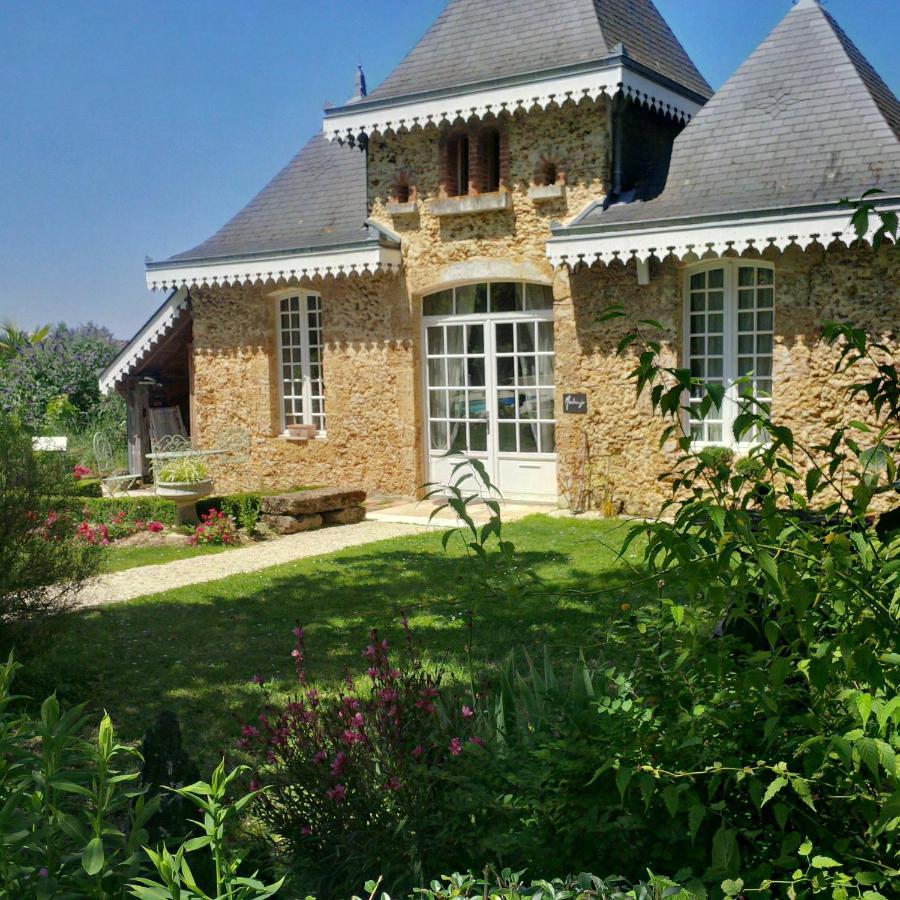 Maison D'Hotes Lassaubatju Hontanx Bagian luar foto